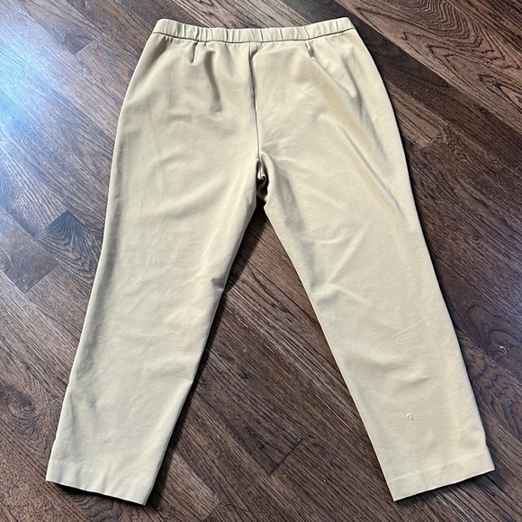 J. Jill Pointe Slim Leg Pull On Camel Tan Pants - Picture 9 of 13